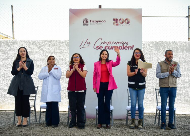 Impulsa Gobierno Municipal obras de Infraestructura y Bienestar Social en Tizayuca