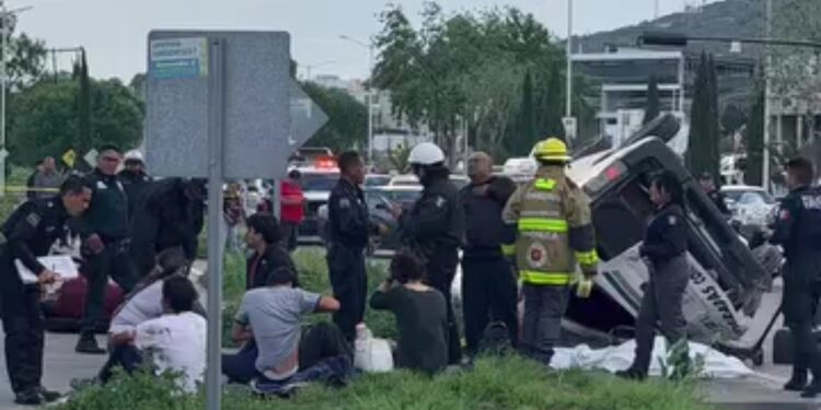 Trágico accidente en bulevar Minero deja una persona sin vida y 17 lesionados en Pachuca