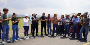 Cumpliendo con hechos: Araus entrega importantes obras en Lomas de Ojuila