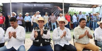 Con 2.9 millones de pesos, fortalecen la esperanza y el desarrollo pecuario en la Huasteca hidalguense