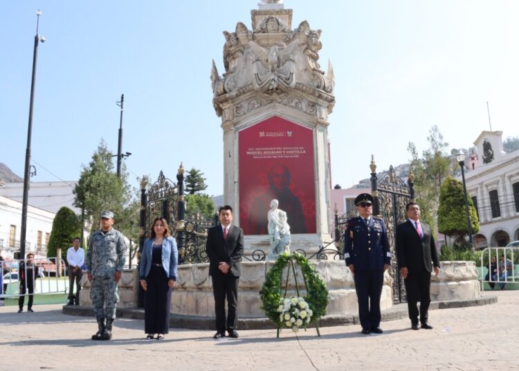 Hidalgo honra el legado de Miguel Hidalgo con justicia social y cercanía al pueblo