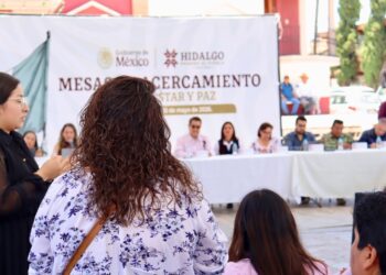 Con diálogo abierto, gobierno de Hidalgo impulsa comunidades más seguras y solidarias desde Singuilucan