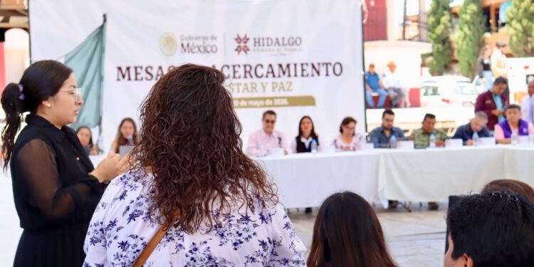 Con diálogo abierto, gobierno de Hidalgo impulsa comunidades más seguras y solidarias desde Singuilucan