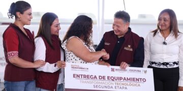 En Ajacuba, Menchaca Salazar subraya resultados de la transformación con obra y bienestar social