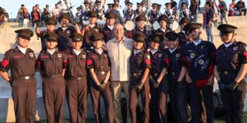 Hidalgo, sede del Concurso Nacional de Bandas de Guerra y Escoltas de Bandera