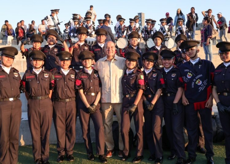Hidalgo, sede del Concurso Nacional de Bandas de Guerra y Escoltas de Bandera