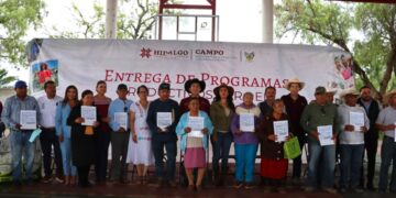 Saderh entrega más de 9 mdp en apoyos para las y los productores de la región del Valle del Mezquital