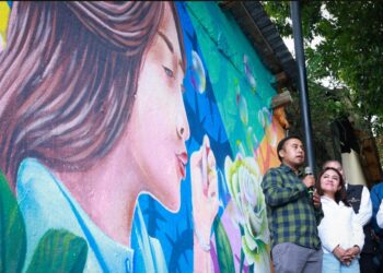 Julio Menchaca inaugura mural “Soplo de Libertad” y fortalece el impulso al arte y la cultura en Mineral del Chico