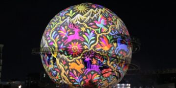 El Salón de la Fama es escenario del videomapping “Pachuca: viento, futbol y corazón de plata”