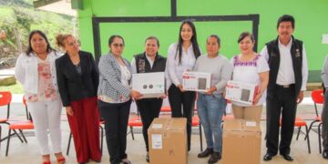 IHE fortalece equipamiento escolar en la Sierra Alta