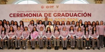Se gradúa la 16.a generación de  la Casa de la Mujer Hidalguense