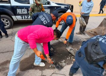 Gobierno de Tizayuca mantiene operativo permanente para atender afectaciones por lluvias torrenciales