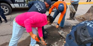 Gobierno de Tizayuca mantiene operativo permanente para atender afectaciones por lluvias torrenciales