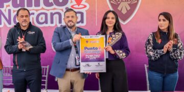 Tizayuca se transforma en el primer municipio de Hidalgo en implementar el programa Puntos Naranja para la seguridad de las mujeres en alianza con cadena comercial OXXO