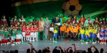 Con celebración futbolera, DIF Hidalgo clausura el ciclo escolar 2025-2026 de los Centros de Atención Infantil (CAI)