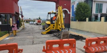 SIPDUS pavimenta con concreto hidráulico el acceso a Rancho La Colonia para prevenir inundaciones