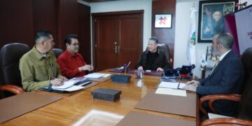 Gabinete de Seguridad de Hidalgo vigila incremento del río Tamoyón en Huautla