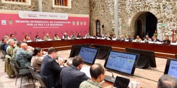 Gabinete de Seguridad de Hidalgo presenta resultados en la 6ta. Reunión de Coordinación Interestatal de Paz y Seguridad