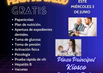 Anuncian Feria de la Salud gratuita en San Agustín Tlaxiaca