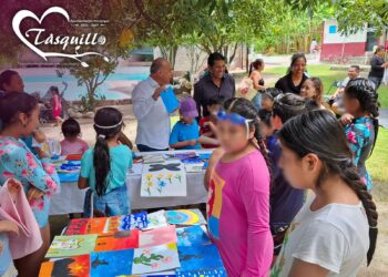 Alcalde Alberto Basilio acompaña clausura del Curso de Pintura en Tasquillo