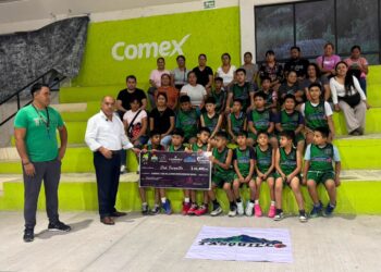 Tasquillo respalda a niñas y niños que participan en Festival Nacional de Minibasket 2026