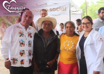 Tasquillo recibe Jornada de la Salud en beneficio de las familias