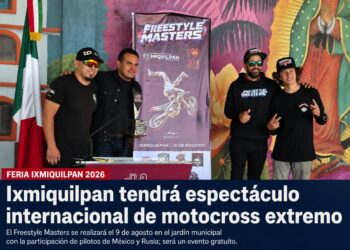 Ixmiquilpan prepara espectáculo internacional de motocross extremo en su feria 2026
