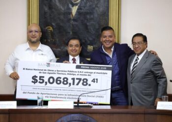 Destinan más de 5 millones de pesos a obras de infraestructura social en Tlaxiaca