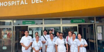 UTSH fortalece formación clínica de estudiantes en el Hospital del Niño DIF