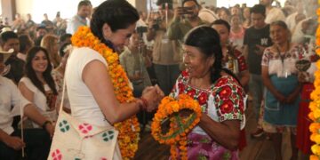 Inicia Simey Olvera rendición de cuentas en la Huasteca; destaca respaldo a comunidades.