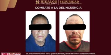 SSPH desarticula dos presuntos puntos de venta de droga en Mineral del Monte