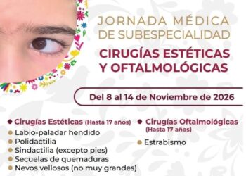 DIF Tasquillo invita a Jornada Médica de Subespecialidad para niñas, niños y adolescentes