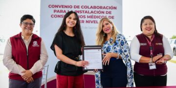 Tizayuca e ISSSTE firman convenio para instalar consultorio de primer nivel en beneficio de la comunidad