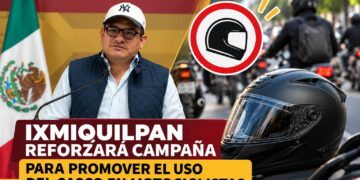 Ixmiquilpan reforzará campaña para promover el uso del casco en motociclistas