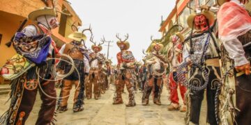 Los Cuernudos de Calnali llevarán el Carnaval de la Huasteca al Cervantino