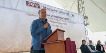 Natividad Castrejón entrega espacios educativos en Alfajayucan