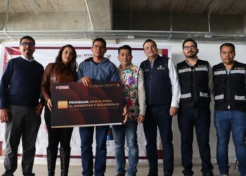 Sebiso entrega apoyos para fortalecer la economía familiar en Hidalgo