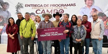 Saderh beneficia a 476 productores del campo